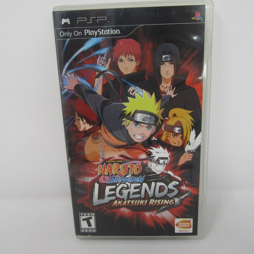 Naruto Shippuden Legends Akatsuki Rising Sony PSP (PlayStation Portable) UMD